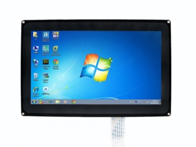 نمایشگر LCD فول کالر تاچ 10.1 اینچ  مدل H به همراه کیس نگه دارنده و ورودی HDMI محصول Waveshare