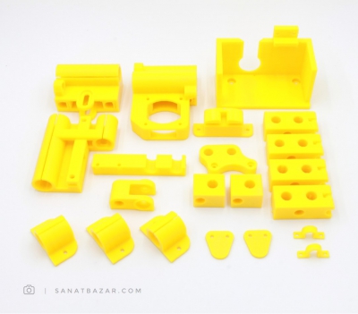 مجموعه قطعات پلاستیکی پرینتر سه بعدی پروسا