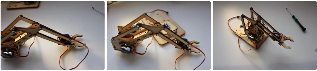 ساخت بازو رباتیک با استفاده از خدمات لیزرکات
