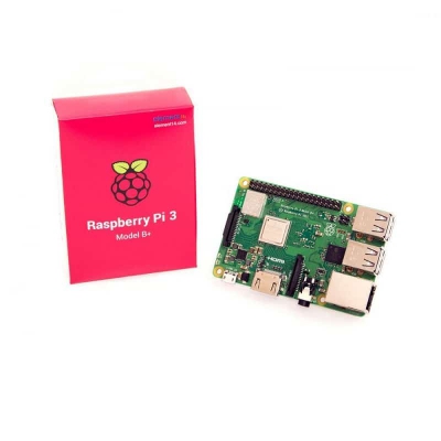 برد رزبری‌پای (رسپبری‌پای) 3 بی پلاس تولید انگلیس (+Element14 Raspberry Pi 3 B)