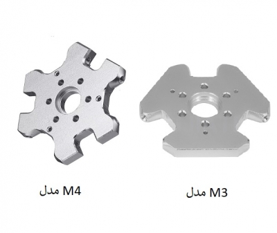 نگه‌دارنده آلومینیومی هات اند مناسب برای پرینتر سه بعدی دلتا در مدل های مختلف