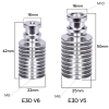 هیت سینک هات اند E3D V5 و E3D V6 با قطر 1.75mm در مدل‌های مختلف