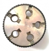 چرخ آلومینیومی با قطر 10 سانتی متر عرض 2 سانتی متر