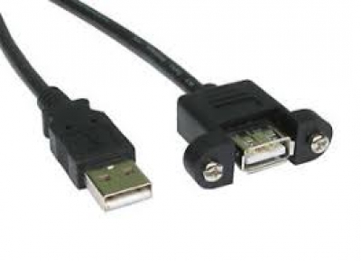 کابل تبدیل USB پنل- پایه نری به مادگی