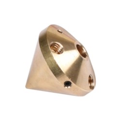 نازل اکسترودر سه ورودی و یک خروجی پرینتر سه بعدی 3D Printer Multi Color Nozzle برای فیلامنت 1.75
