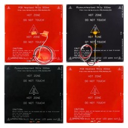 هیت بد آلومینیومی MK2A پرینتر سه بعدی ابعاد 300*300 میلی متر ضخامت 2 میلی متر