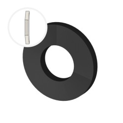 واشر بشقابی (فنری مخروطی) آهنی (مشکی) DIN 6796