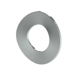 واشر تخت فنری موجی (منحنی) Curved & Waved آهنی (سفید)