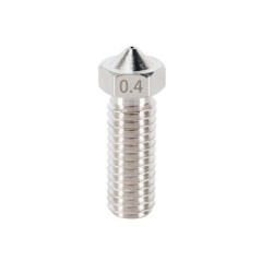 نازل هات اند استیل ضد زنگ پرینتر سه بعدی E3D crater stainless steel nozzle large مناسب برای فیلامنت 1.75