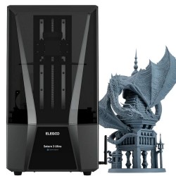پرینتر سه بعدی Elegoo Saturn 3 Ultra (رزین رایگان)
