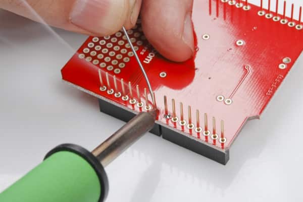 Soldering-one-pin-on-each-header
