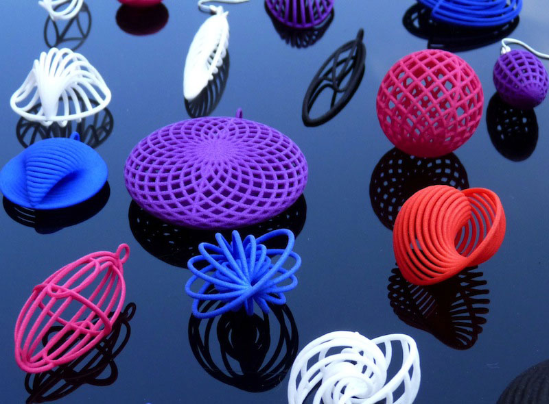 پرینت سه بعدی جواهرات پلاستیکی