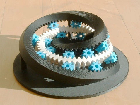 ساخت چرخدنده با پرینتر سه بعدی